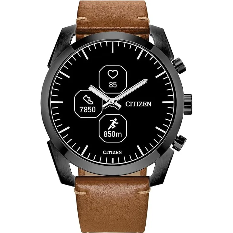 Citizen CZ Smart 42MM Hybrid Brown Leather Smart Men's Watch