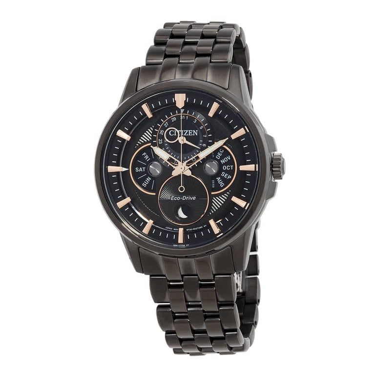 Citizen Eco-Drive Men's Calendrier Moon Phase Multifunction Watch