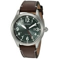 thumbnail image 1 of Citizen Chandler Eco-Drive Green Dial Dark Brown Leather Men's Watch BM6838-09X, 1 of 4