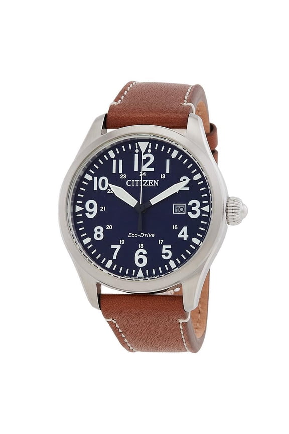 Citizen Chandler Military EcoDrive Blue Dial Men's Watch BM683817L