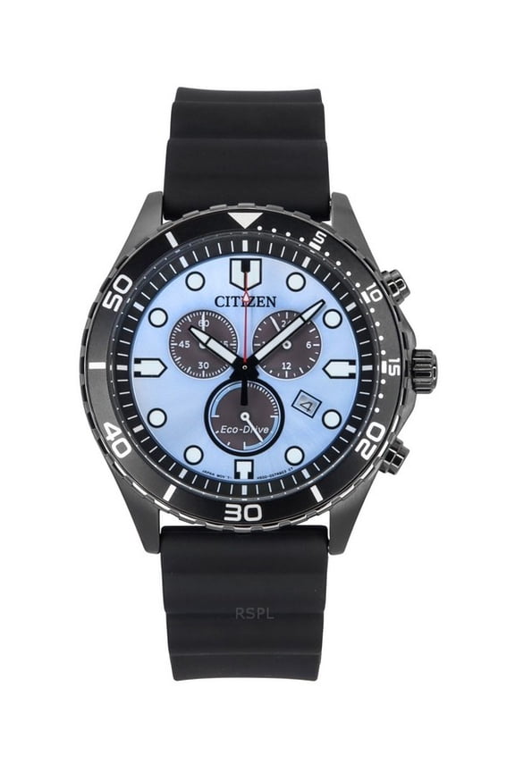 Chrono Sporty-Aqua Chronograph Blue Dial Men's Watch AT2567-18L