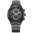 thumbnail image 1 of Citizen Chronograph Eco-Drive Black Dial Men's Watch CA0438-52E, 1 of 3