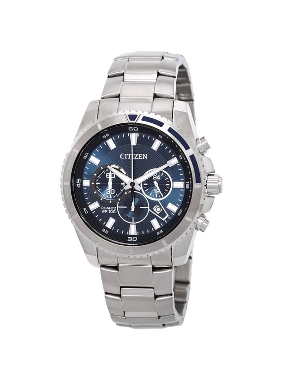 Chronograph Quartz Blue Dial Men's Watch AN8201-57L