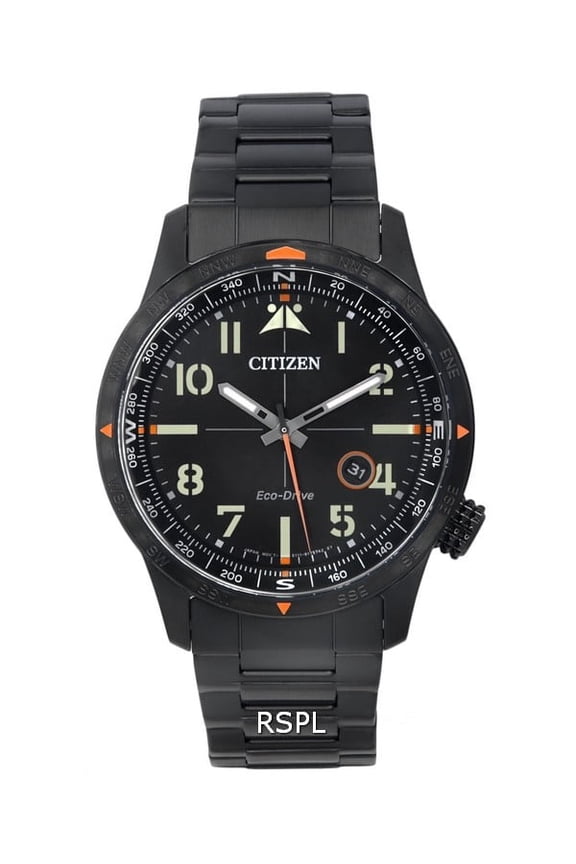 Core Black Dial Men's Watch BM7555-83E