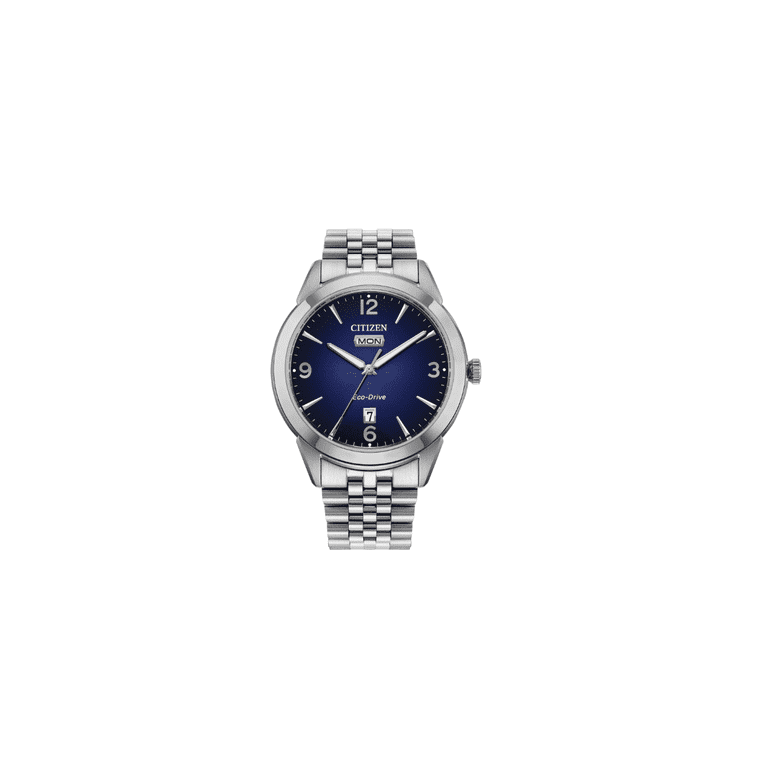 Citizen ECO-Drive Blue Dial Rolan Stainless Steel Men display picture 3