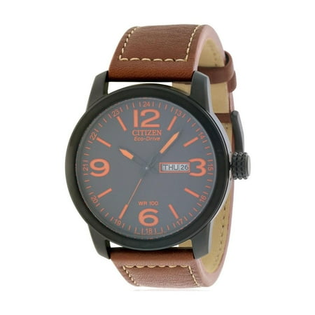 product image of Citizen Eco Drive Black Dial Brown Leather Men's Watch BM8475-26E