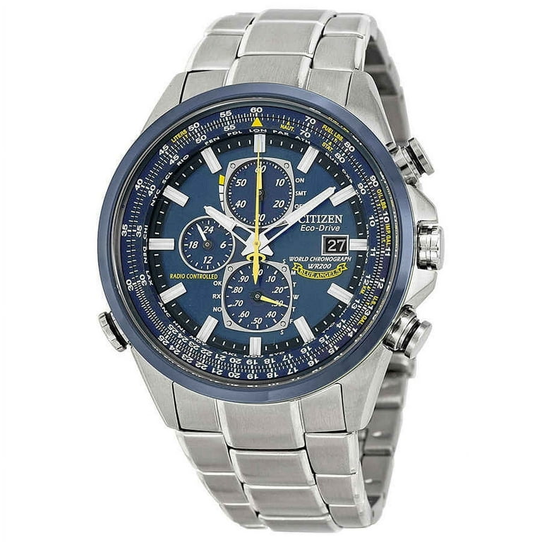 Citizen Eco Drive Blue Angels Chronograph Men's Watch AT8020-54L 