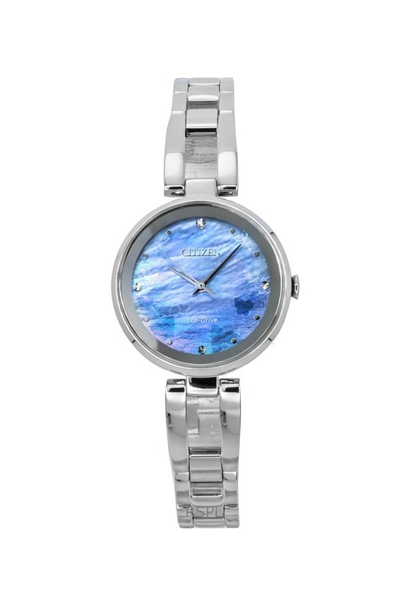 Eco-Drive Blue Dial Ladies Watch EM0801-85N