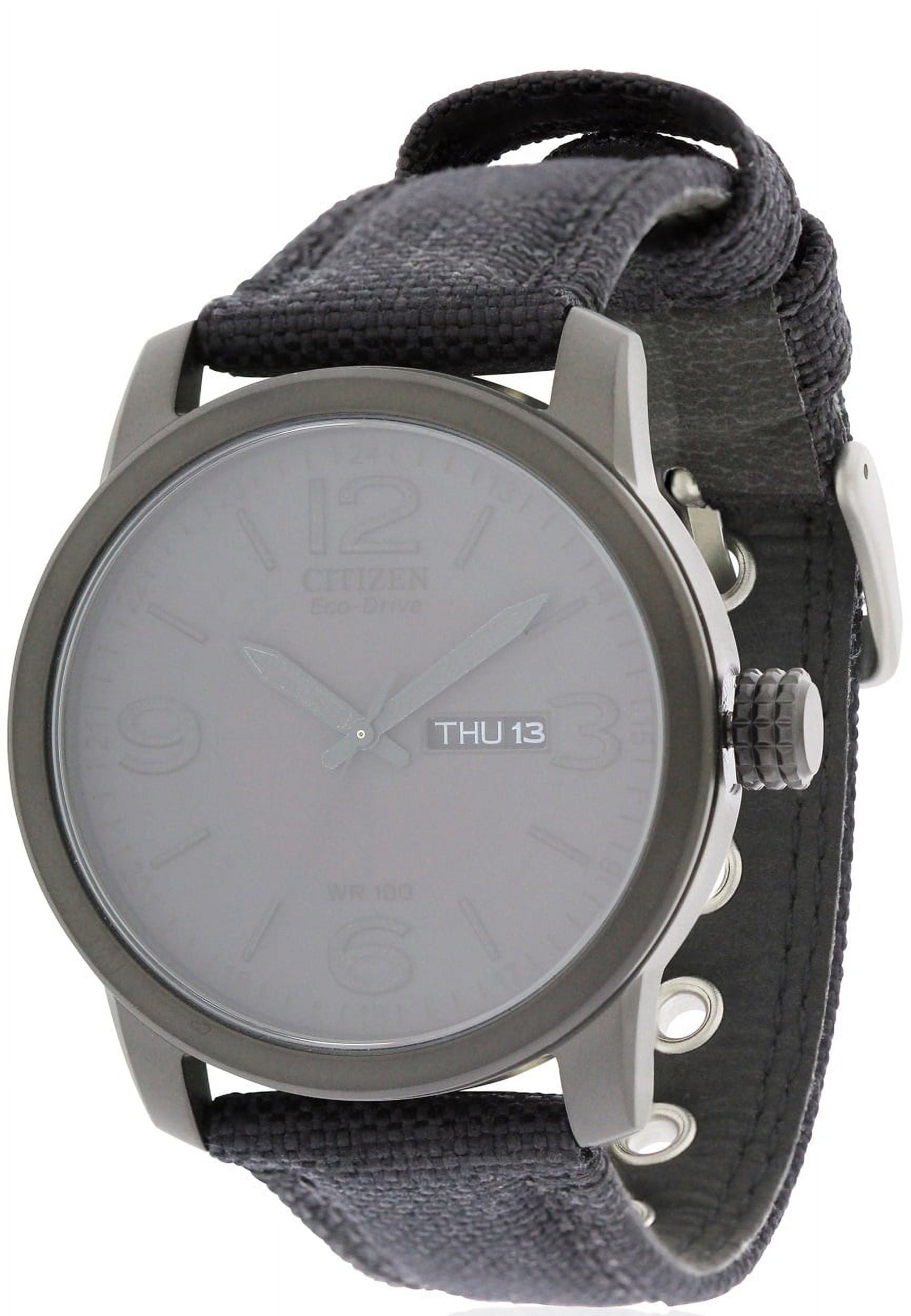 Citizen Eco-Drive Canvas Men's Watch, BM8475-00F