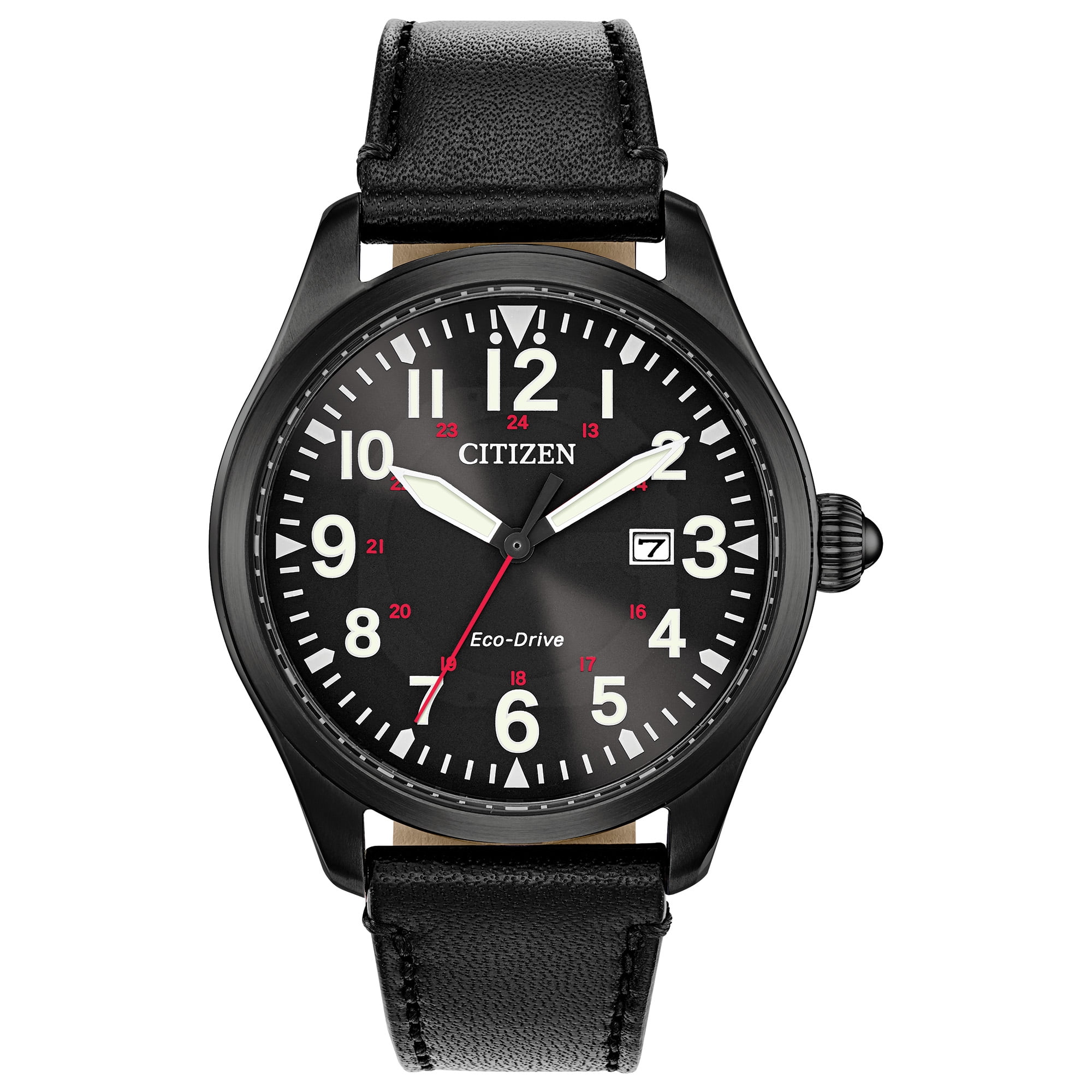 Citizen Men's Chandler Eco-Drive Watch, Green Dial, Brown