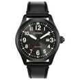 thumbnail image 1 of Citizen Eco-Drive Chandler Military Leather Mens Watch BM6835-15E, 1 of 3