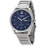 Citizen Eco-Drive Classic Blue Dial Mens Watch AW0081-54L