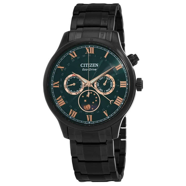 Citizen Eco-Drive Green Dial Men's Watch AP1055-87X - Walmart.com