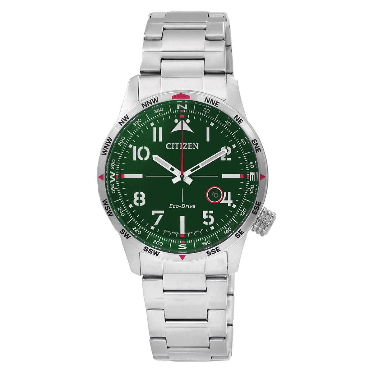 Citizen eco drive green face sale