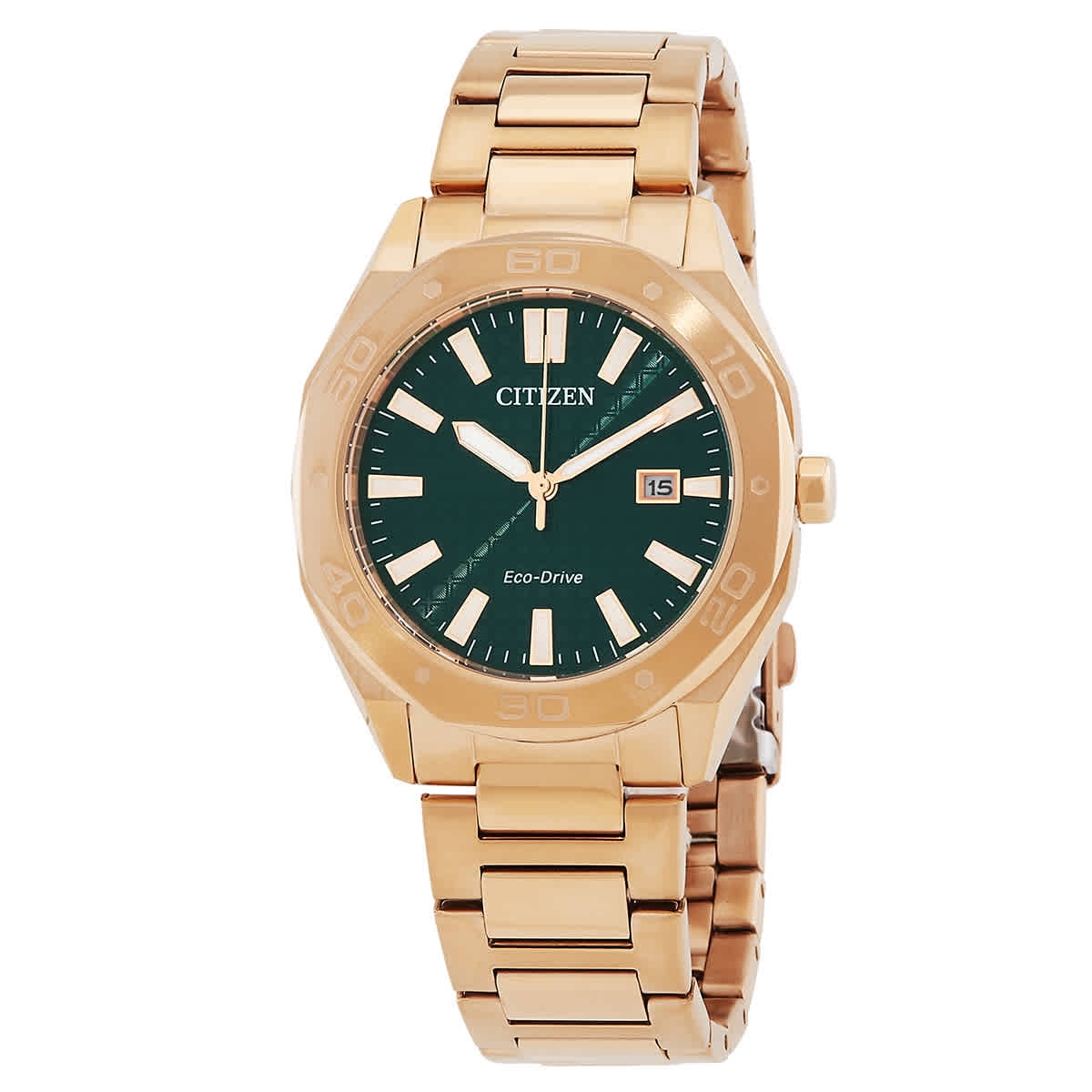 CITIZEN Eco-Drive Green Dial Men's Watch BM7633-81X