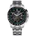 thumbnail image 1 of Citizen Eco-Drive Men's Chronograph Promaster Land Stainless Steel Bracelet Watch 43mm, 1 of 4