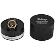Citizen Eco-Drive Mens Disney Donald Duck Seeing Stars Black Strap Watch - AW1789-04W