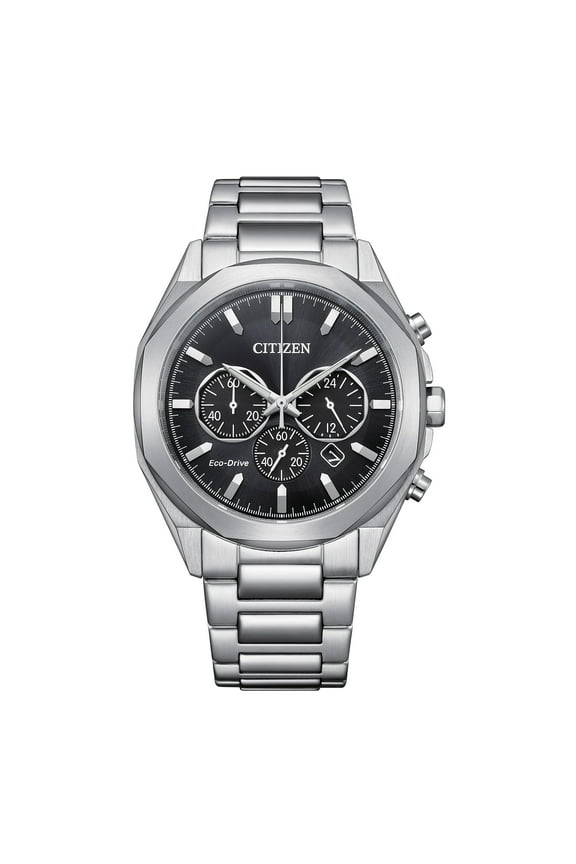Eco-Drive Men's Stainless Steel Chronograph Watch - CA4590-81E