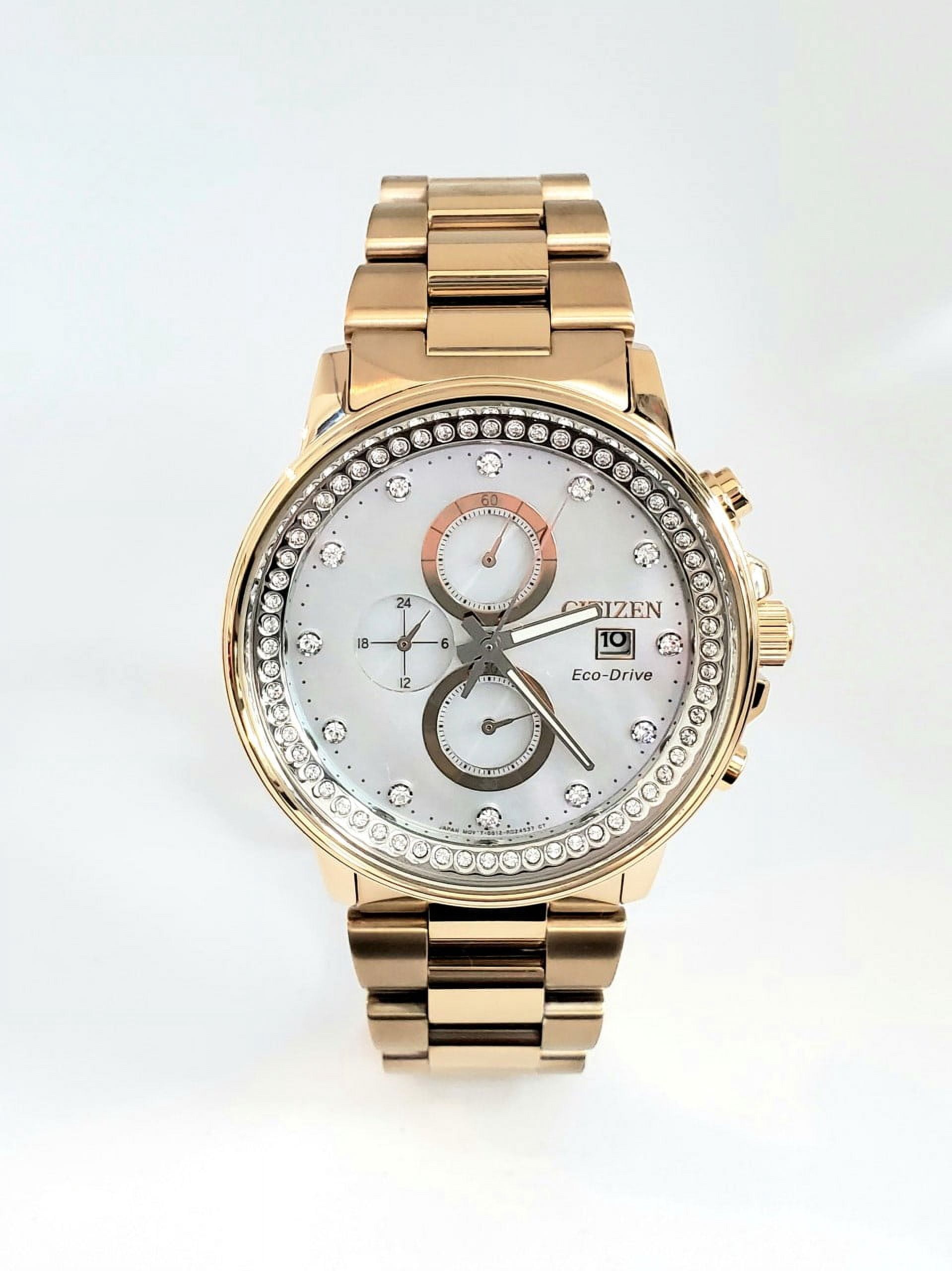 Citizen Eco-Drive Mother of Pearl Dial Stainless Steel  display picture 3