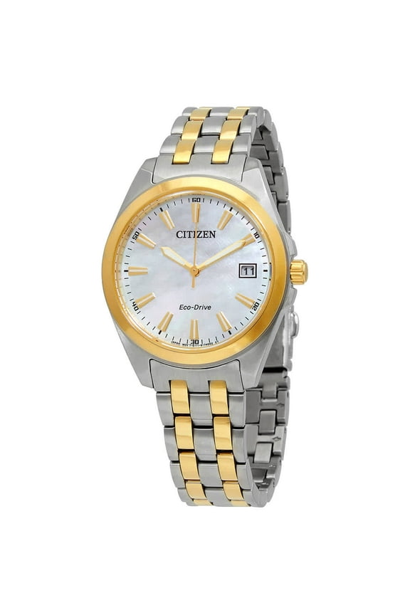 Eco Drive Corso Women's 2-Tone Stainless Steel Watch EO1224-54D