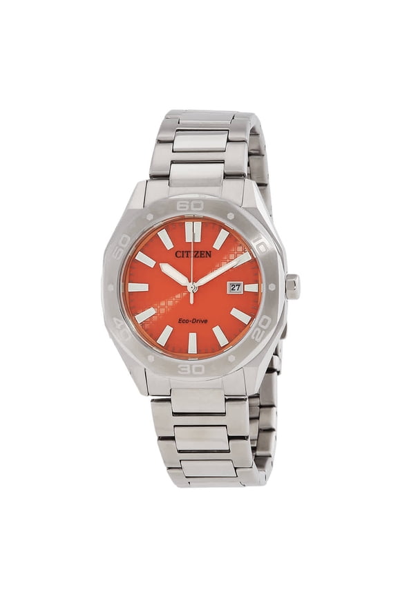 Eco-Drive Orange Dial Men's Watch BM7630-80Z