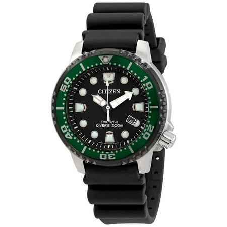 Citizen Eco-Drive Promaster Diver Black Dial Men's Watch BN0155-08E