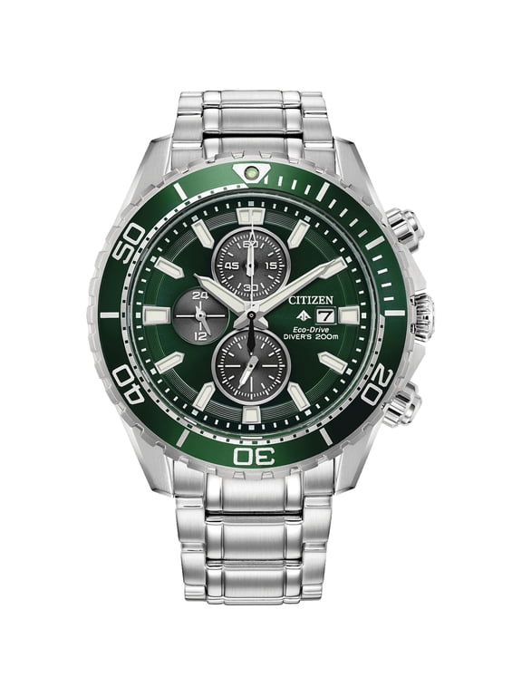 Men's Promaster Dive Eco-Drive Green Dial Watch - CA0820-50X