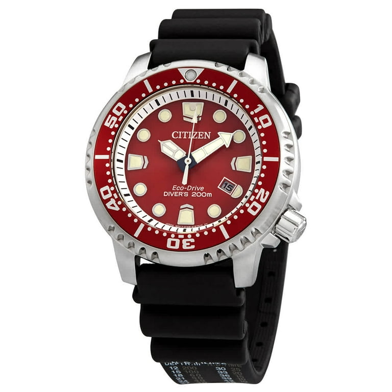Citizen Eco-Drive Promaster Red Dial Men's Watch BN0159-15X