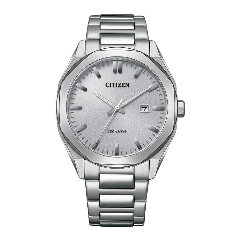 Citizen Eco-Drive Men's Watch BM7600-81A, Stainless Steel, Scratch