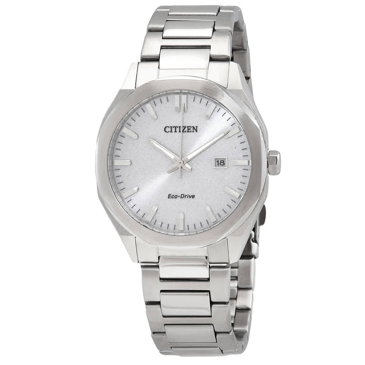 Citizen Eco-Drive Silver Dial Men's Watch BM7600-81A - Walmart.com