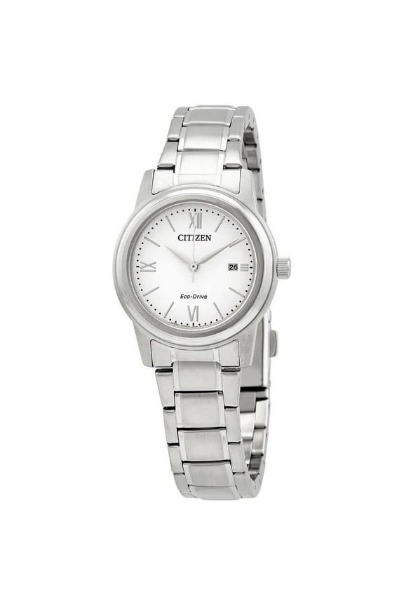 Eco-Drive White Dial Ladies Watch FE1220-89A