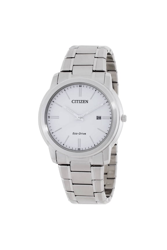 Eco-Drive White Dial Men's Watch AW1218-56A