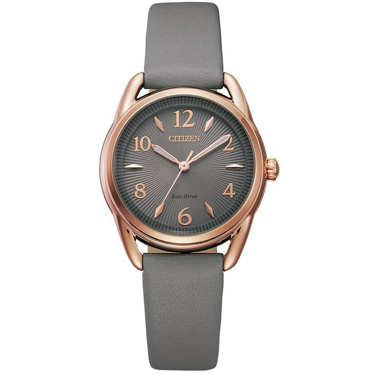 Citizen women's leather watch cheap
