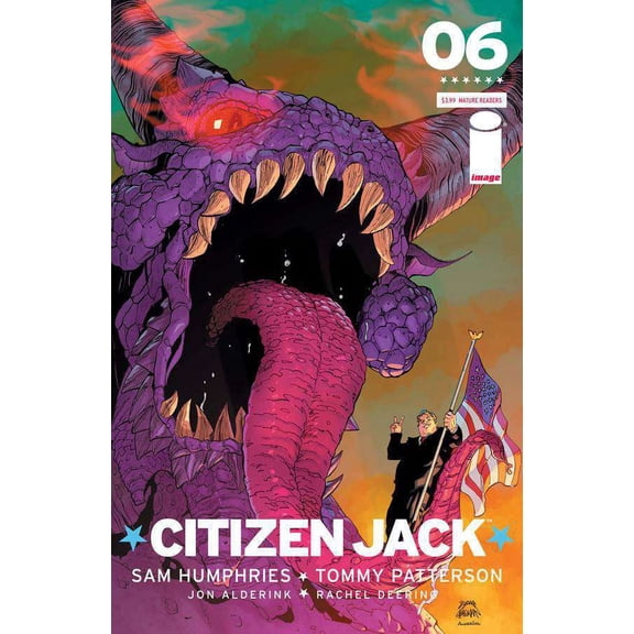 Citizen Jack #6B VF ; Image Comic Book