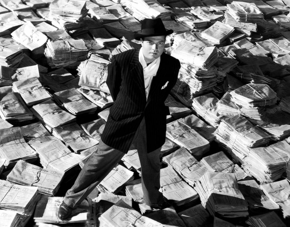 Citizen Kane Canvas Art - (28 x 22)