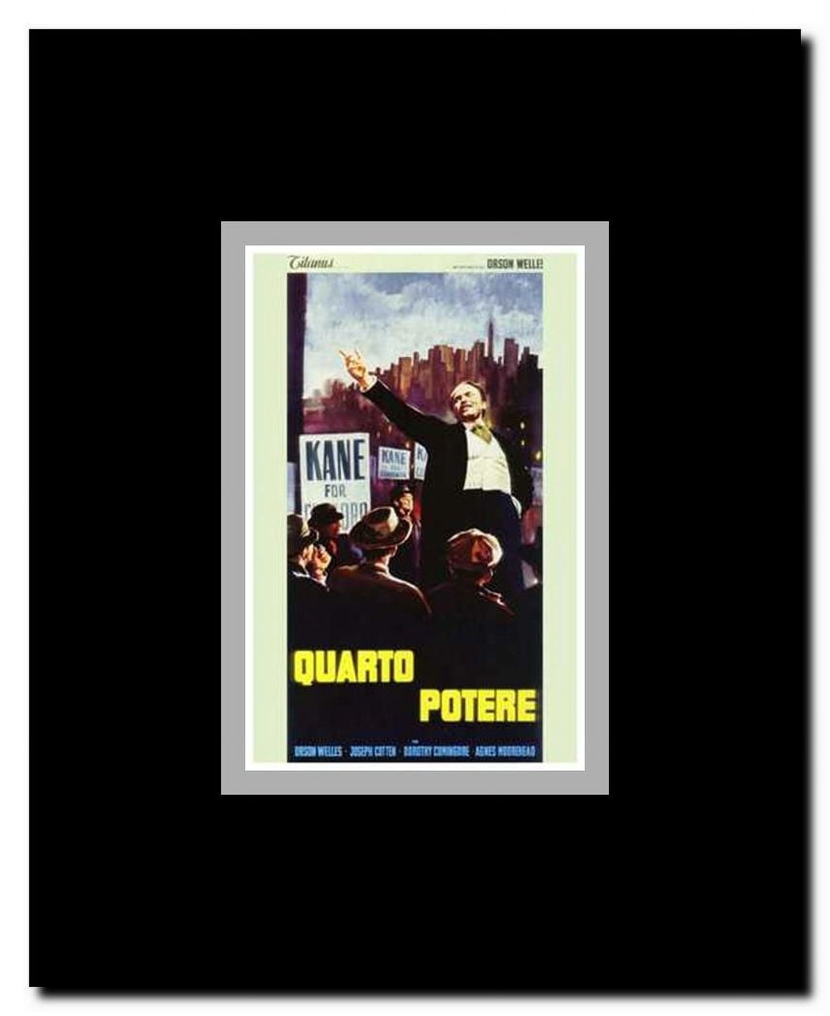 Citizen Kane Framed Movie Poster