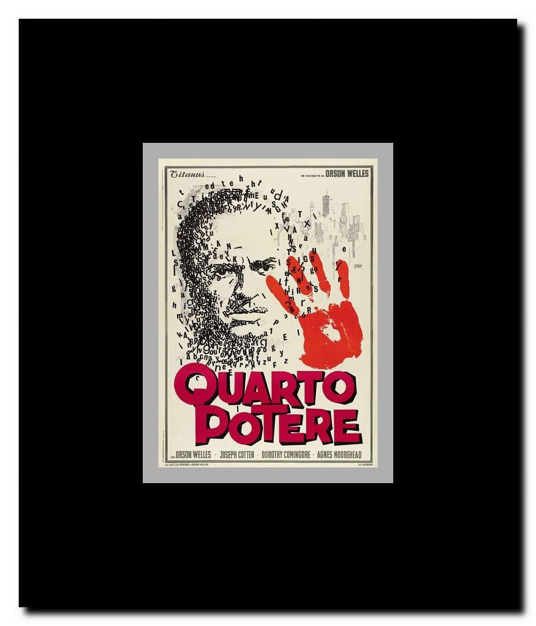 Citizen Kane Framed Movie Poster
