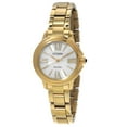 thumbnail image 1 of Citizen L Ceci Women's Gold-Tone White Dial Eco-Drive Watch EM1162-52A, 1 of 2