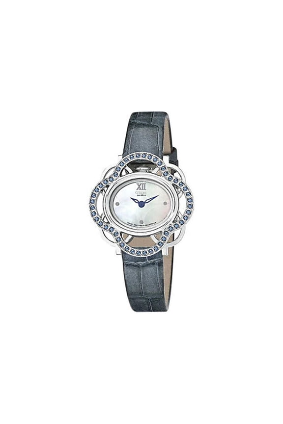 Lobella Women's MOP Dial Eco-Drive Watch EW8971-11D