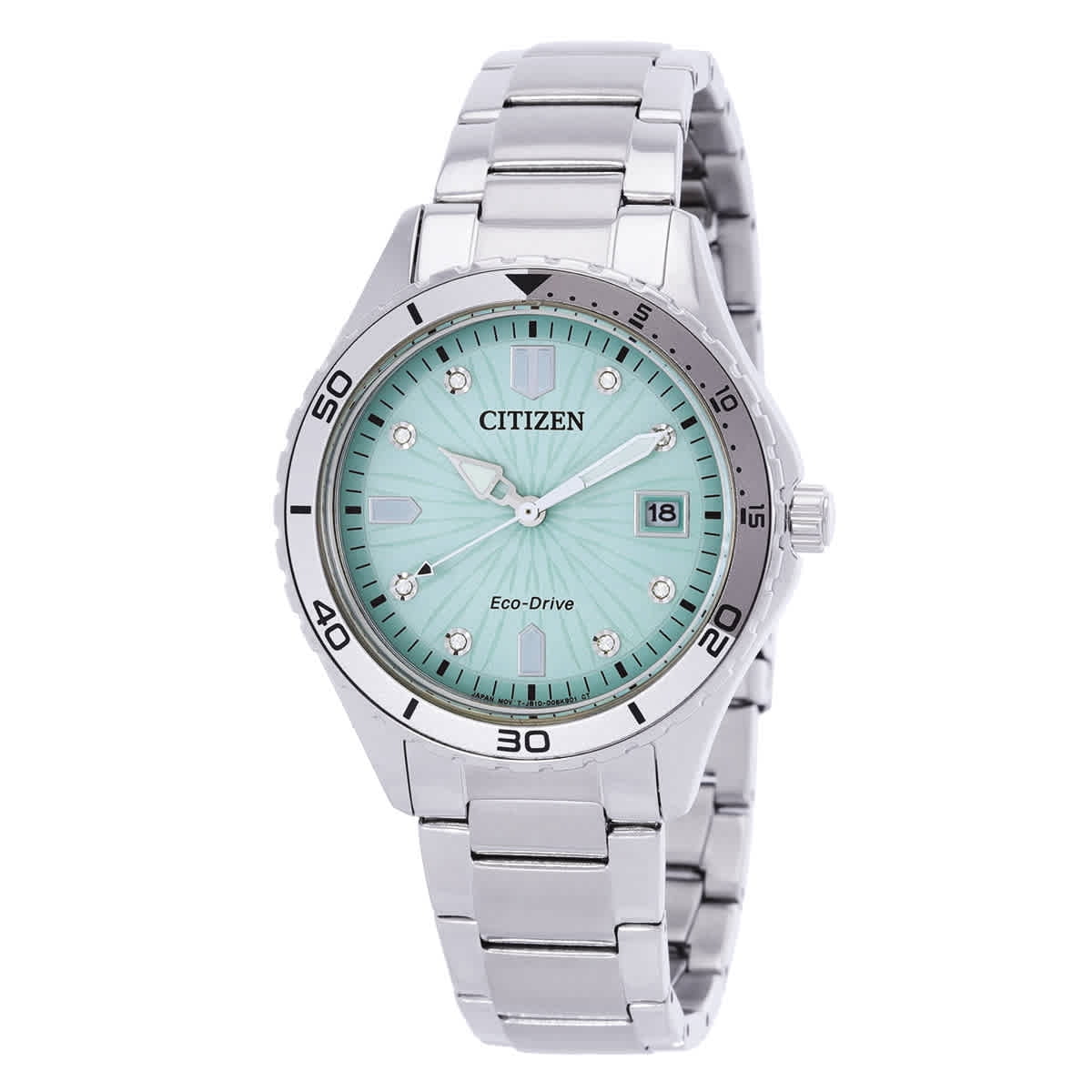 ★レア逆輸入★Citizen Marne Eco-Drive Ladies Watch Women's Two-Tone Citizen Eco-Drive Marne Diamond Watch