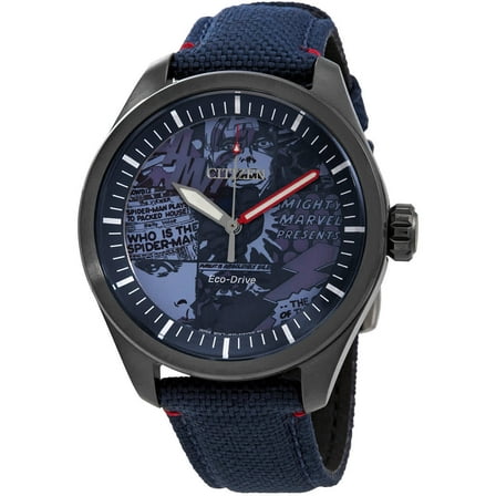 Citizen Marvel Heroes Blue Dial Men's Watch AW2037-04W