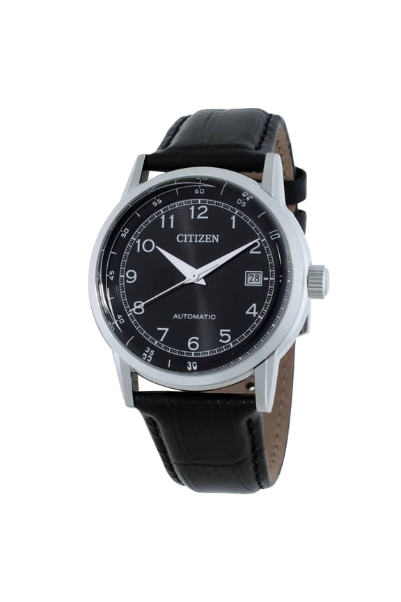 Mechanical Automatic Black Dial Men's Watch NJ0210-05E
