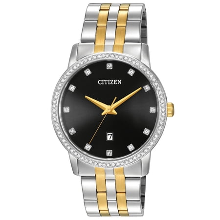 Citizen Men's BI5034-51E Two Tone Stainless Steel Swarovski Accented Watch