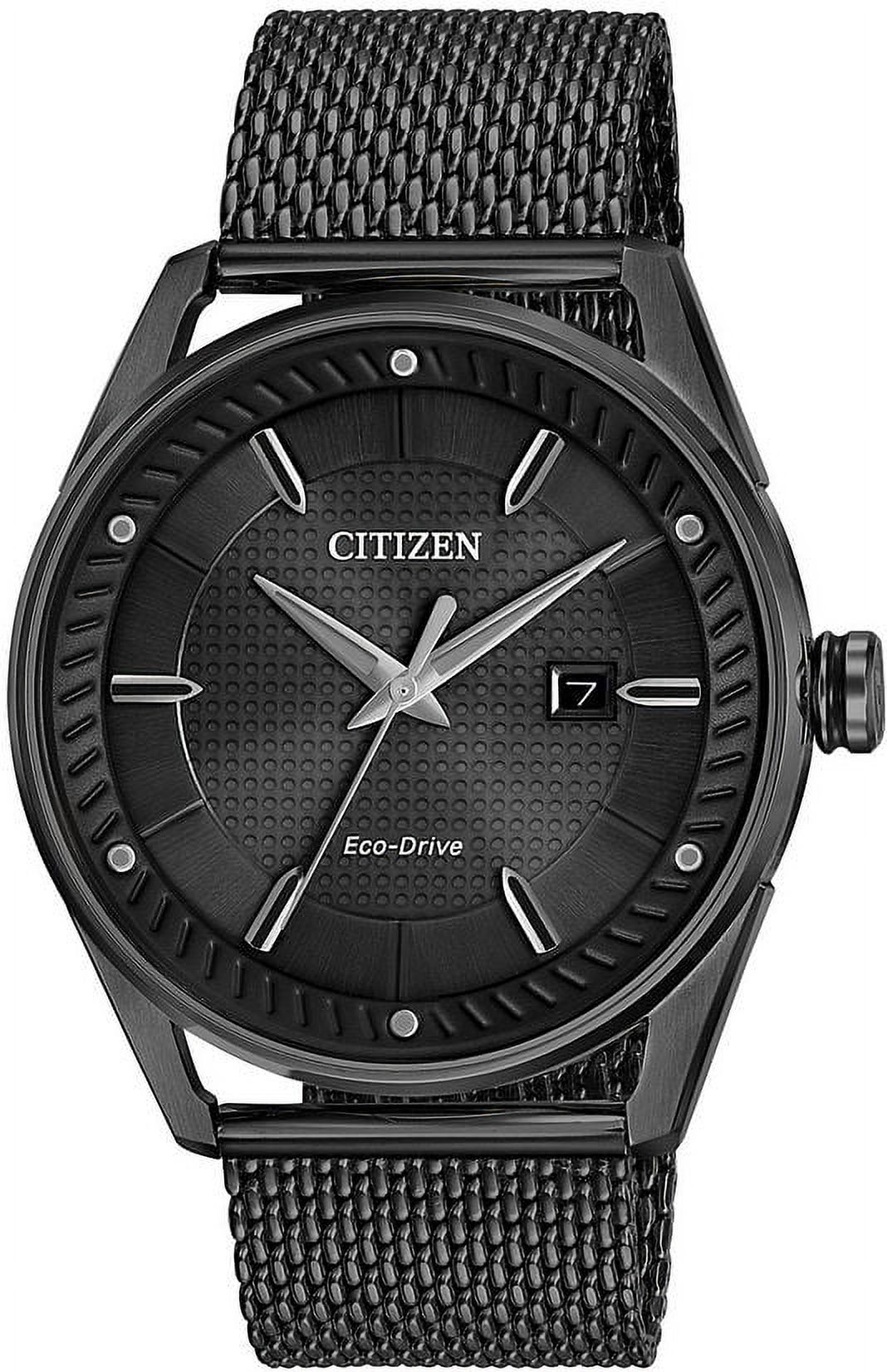 Citizen Men's Drive Weekender Sport Casual Black Stainless Steel Watch BM6988-57E - image 1 of 4