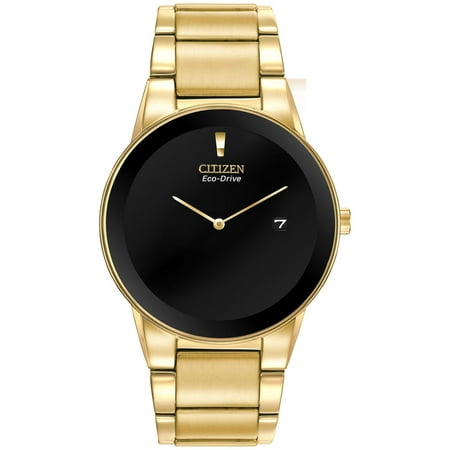 Citizen Men's Eco-Drive Axiom Gold-Tone Watch AU1062-56E