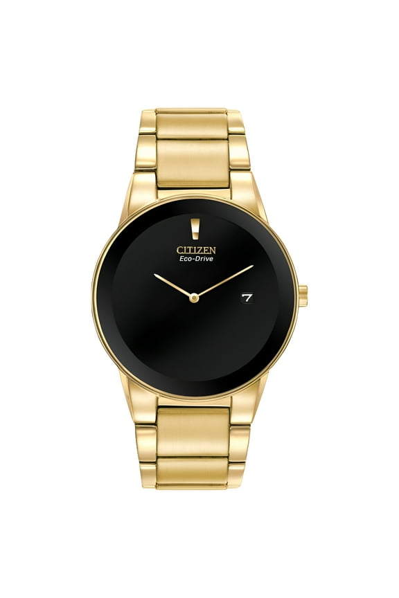 Men's Eco-Drive Axiom Gold-Tone Watch AU1062-56E