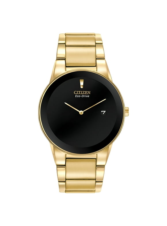 Men's Eco-Drive Axiom Gold-Tone Watch AU1062-56E