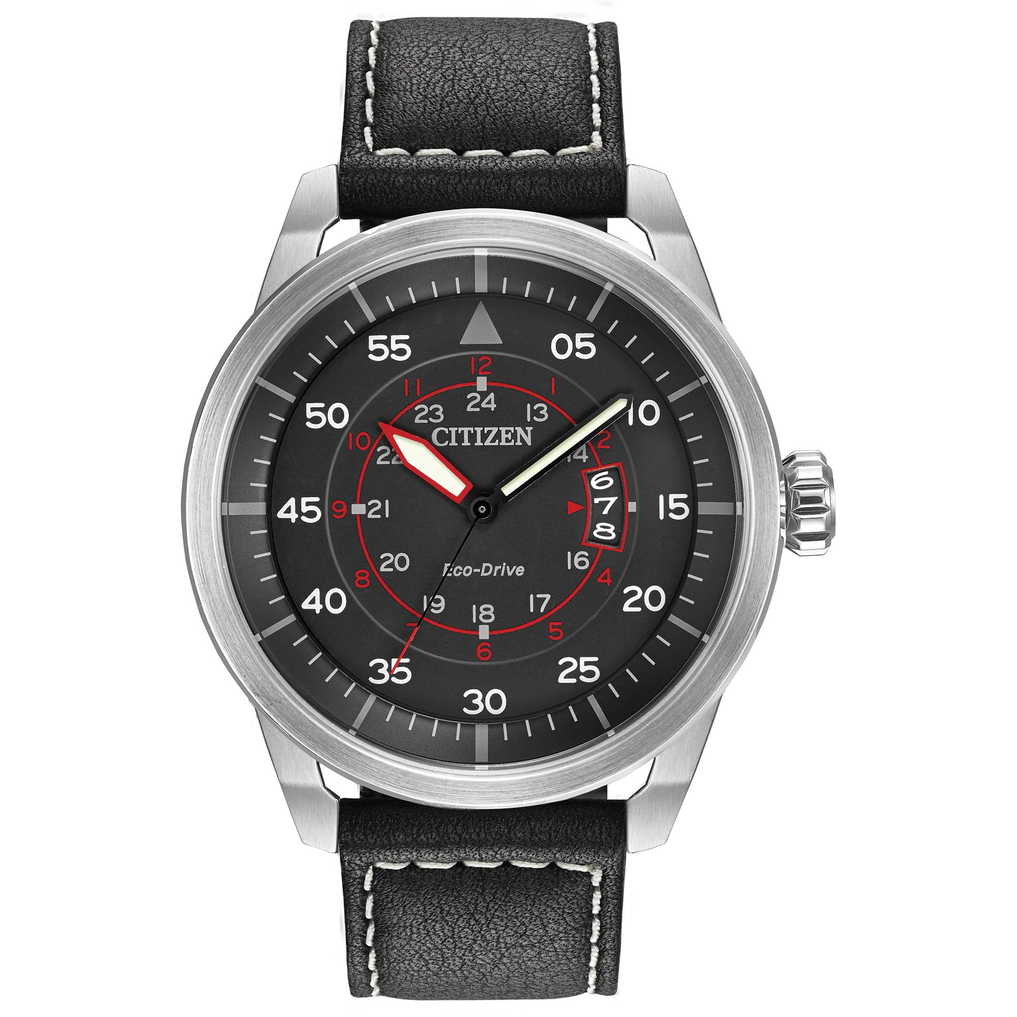 CITIZEN シチズン Eco-Drive エコドライブ AW1361-10H Amazon.com: Citizen Men's Eco-Drive 3-Hand Date Avion Watch
