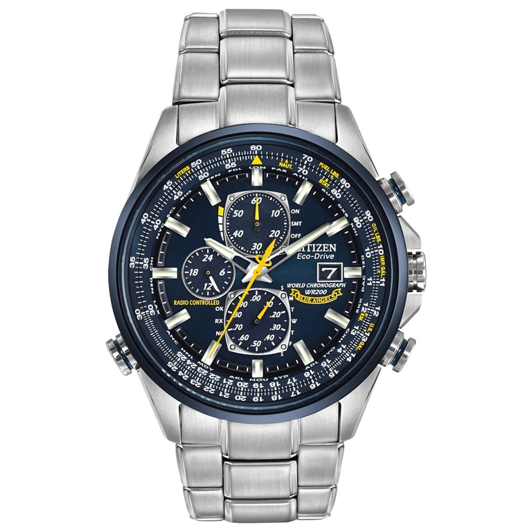 Citizen Men's Eco-Drive Radio-Controlled Chronograph Blue Angels