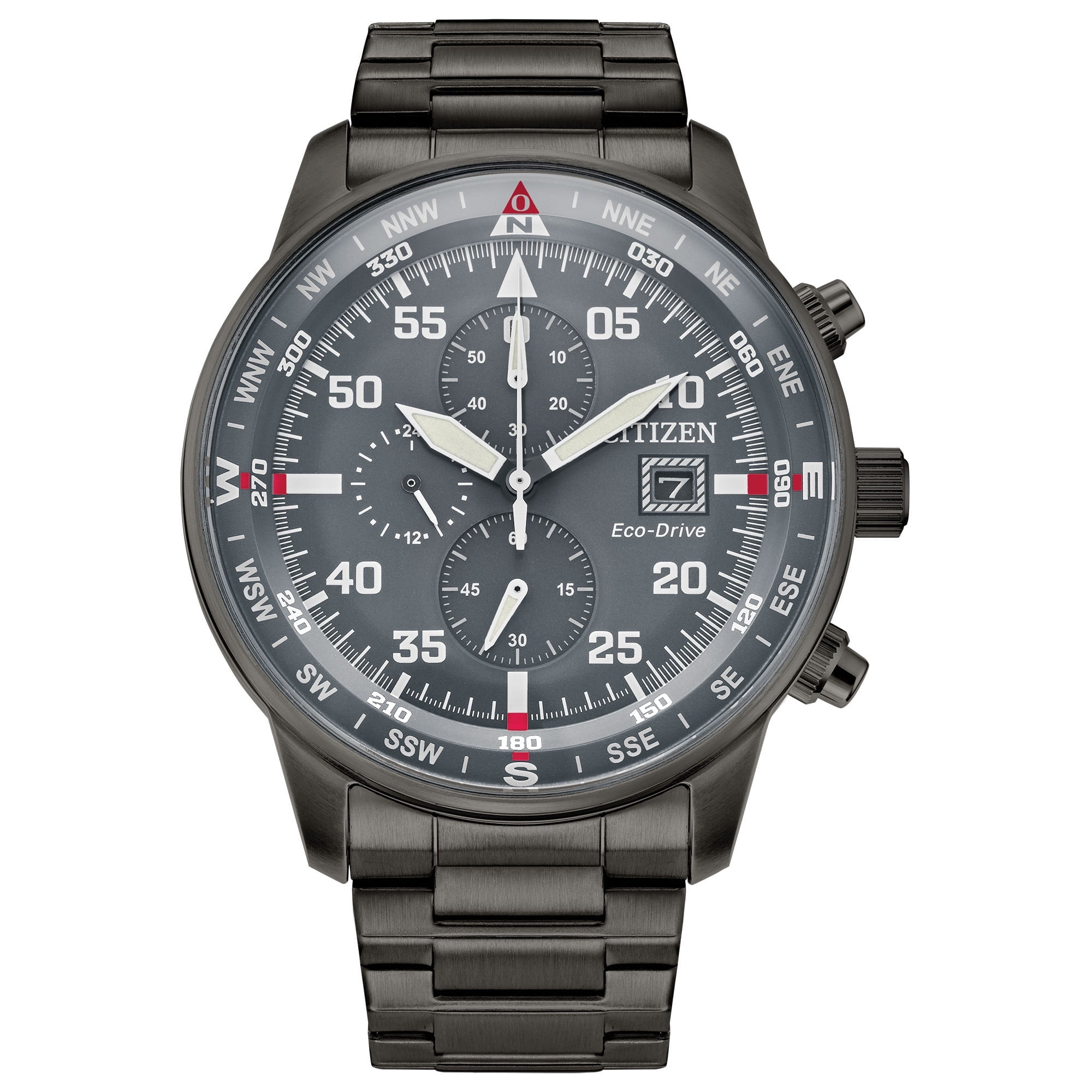 Citizen Men's Eco-Drive Brycen Weekender Chronograph Gray IP